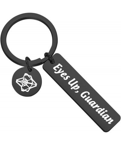 Eyes UP Guardian Keychain Destiny Fans Keychain Gift For Video Gamers Eyes Up Key Blk $10.39 Pendants