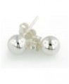 .925 Sterling Silver 10mm Ball Post / Stud Earrings High Polish Silver (10mm) $13.11 Earrings