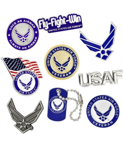 PinMart's Officially Licensed US Air Force Lapel Pins – USAF Flag, USAF Emblem, & Air Force Insignia Military Pins – Veterans...