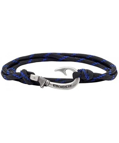 Fish Hook Pendant Bracelet - Cool 30-Inch Military-Grade 550 Paracord Bracelet & Anklet - Adjustable Size, 100% Nylon Nautica...