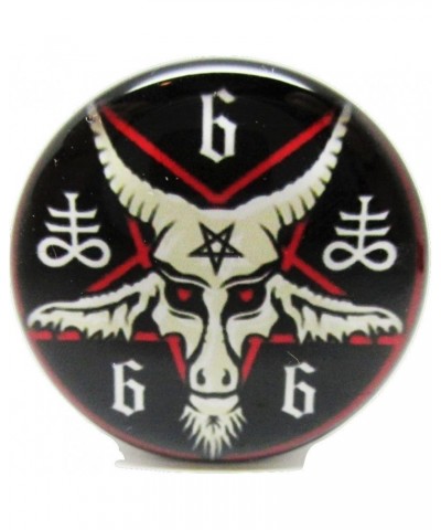 Brand NewPair 666 Baphomet Pentagram Ear Plugs - Acrylic Screw-On - 10 Sizes (00 Gauge (10mm)) $10.41 Body Jewelry