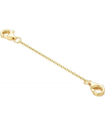 10k 14k Real Gold 1"/1.5"/2"/2.5"/3"/4"/5" Necklace Extender, Necklace Bracelet Extender Chain, Durable Gold Extender Chain, ...